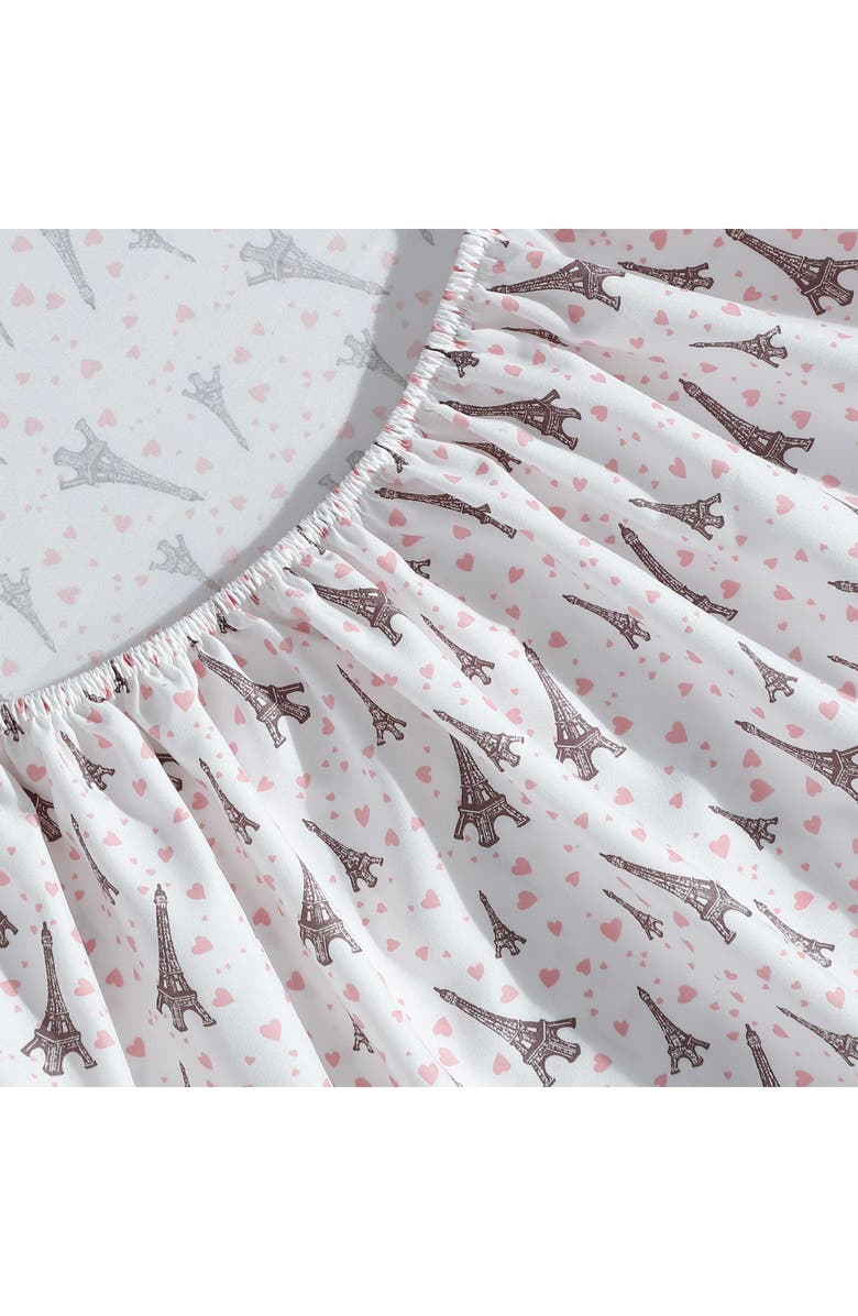 Betsey Johnson Paris Love Microfiber Sheet Set, Alternate, color, 