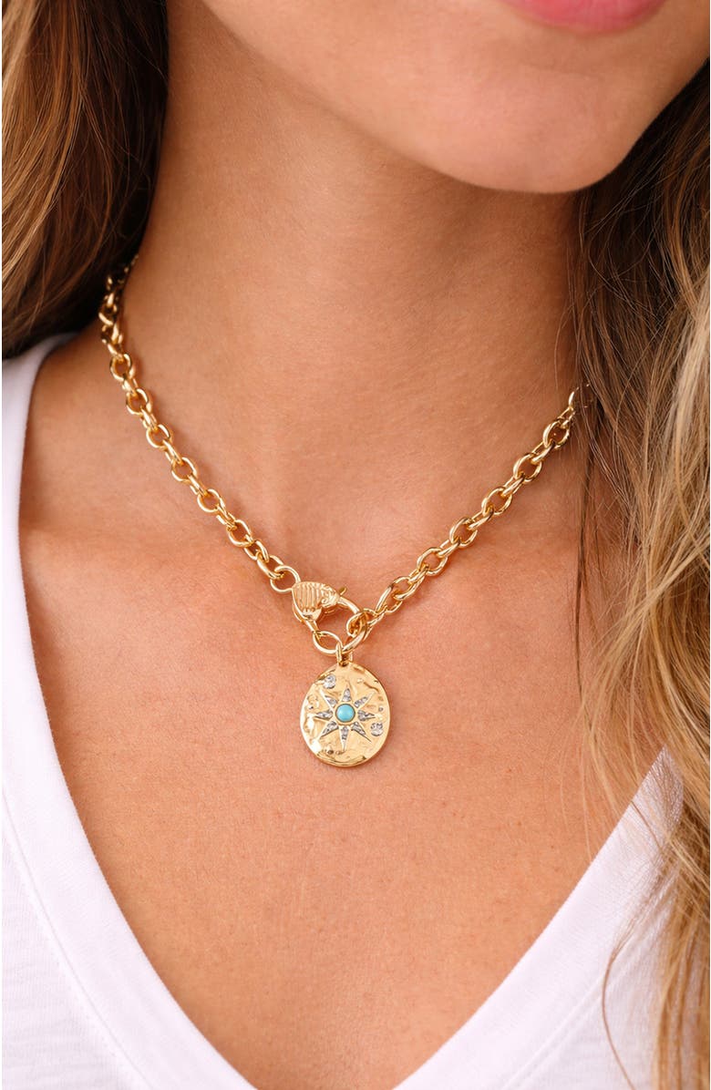 Erin McDermott Jewelry Happy Voyage Necklace, Alternate, color, Gold