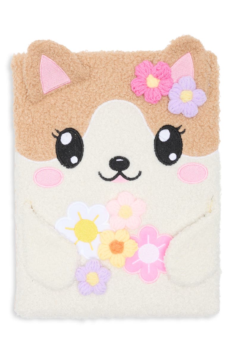 SIMPLE PLEASURES Kids' Flower Garden Cat Sketchbook, Main, color, 