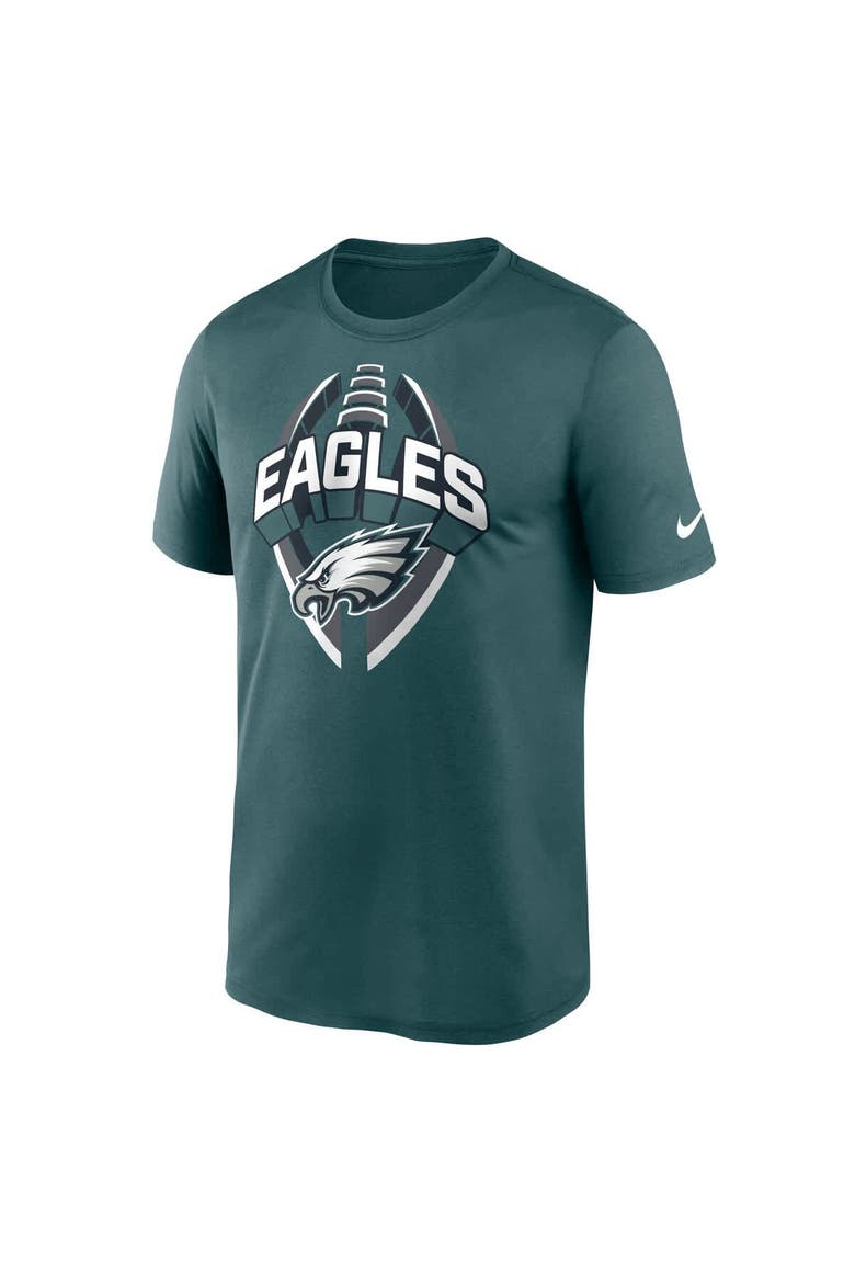 Men's Nike Midnight Green Philadelphia Eagles Big & Tall Primetime Legend Icon Performance T-Shirt, Alternate, color, Green