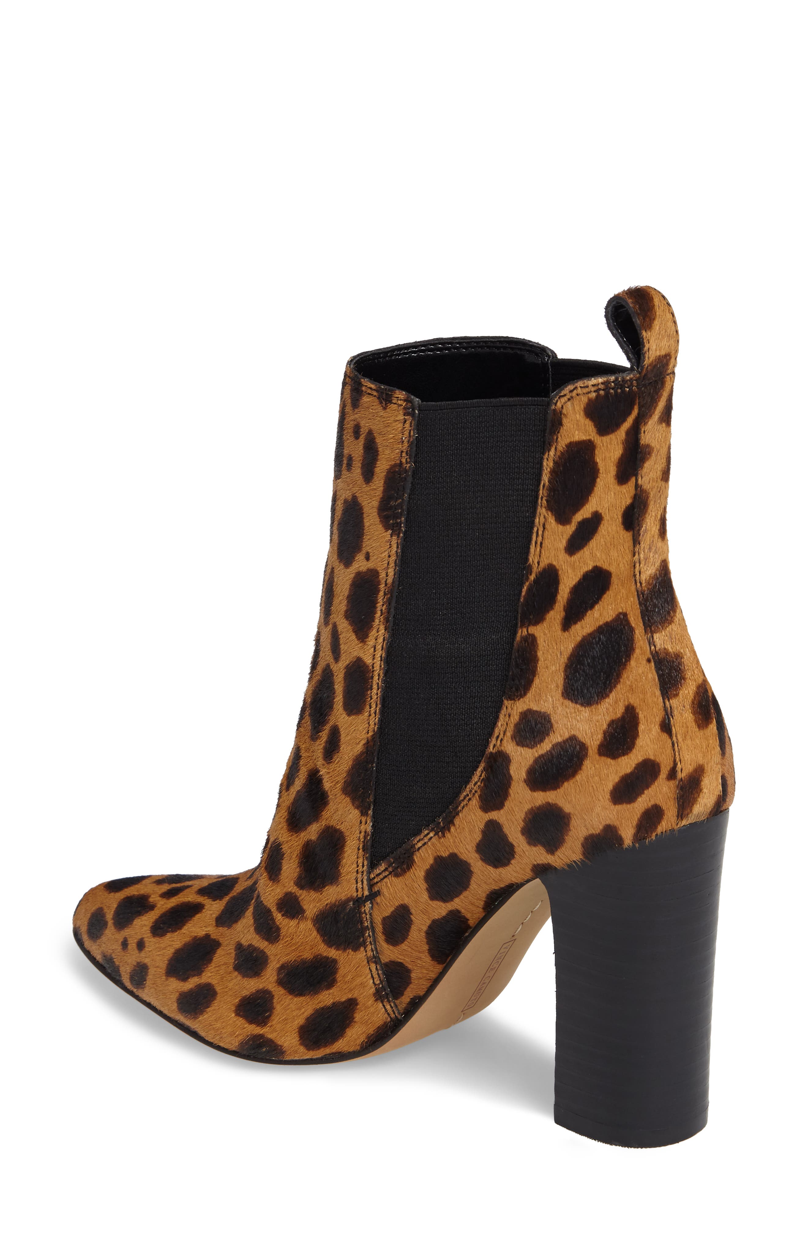 Britsy Bootie, Alternate, color, LEOPARD CALF HAIR