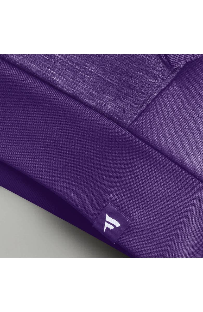 FANATICS Men's Fanatics Purple Los Angeles Lakers Back Door Cut Play Defender Full-Zip Hoodie, Alternate, color, Purple