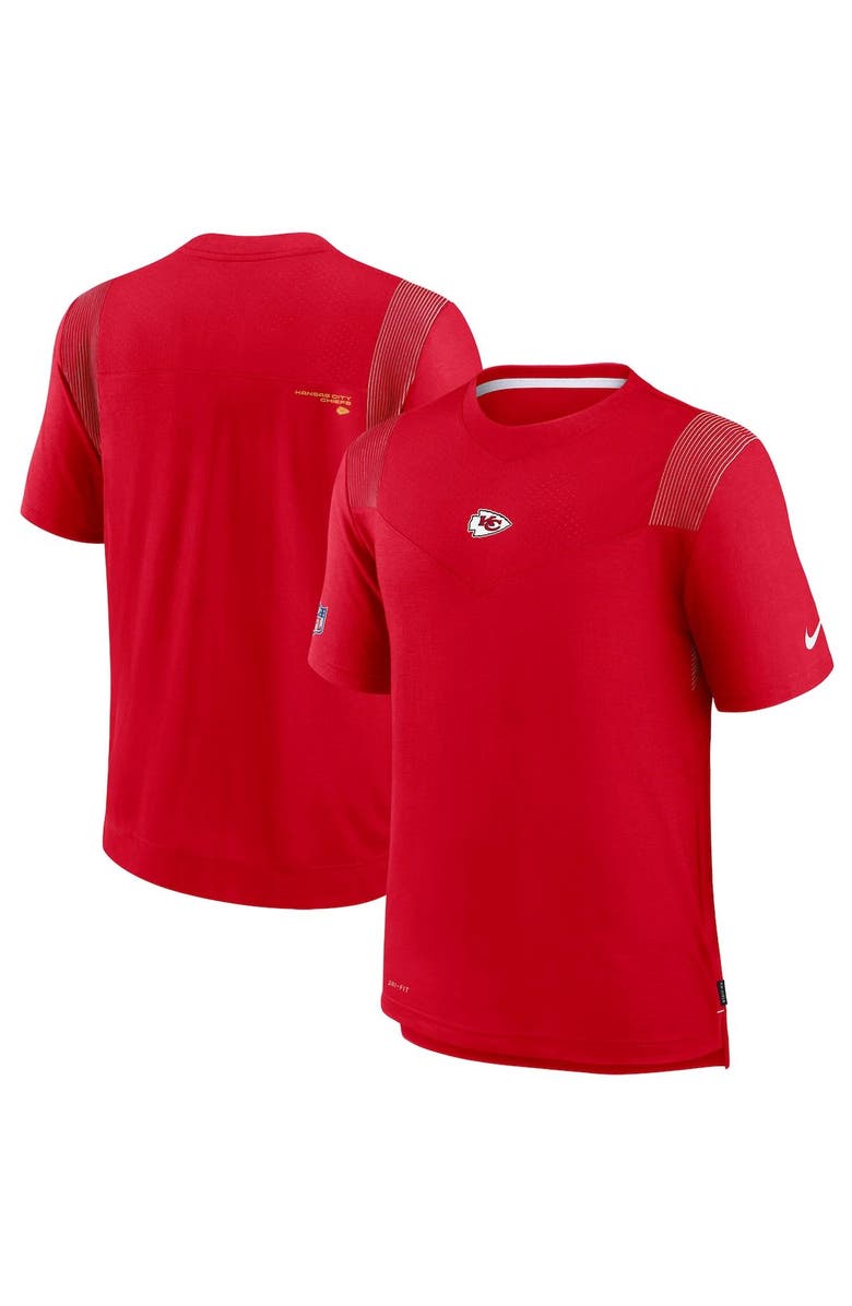 Nike Men's Nike Red Kansas City Chiefs Sideline Player UV Performance T-Shirt, Main, color, 