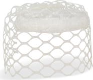 Gigi Burris Millinery Elodie Hemp Cocktail Hat with Silk Birdcage Veil