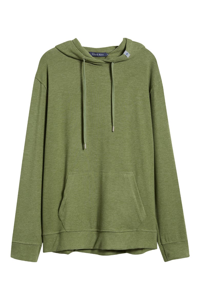 Performance Tech Fleece Hoodie, Alternate, color, SAGE