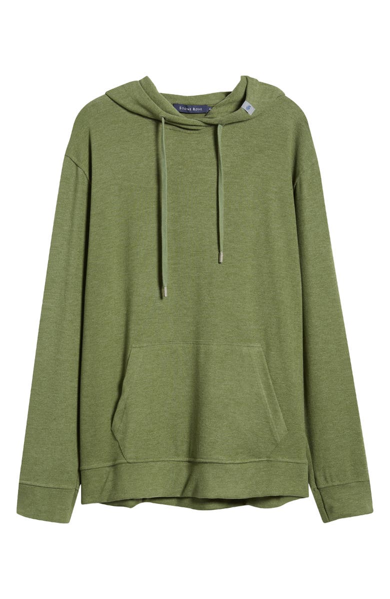 Stone Rose Performance Tech Fleece Hoodie, Alternate, color,