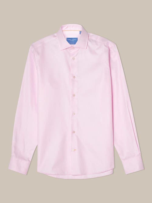 Robert Talbott Reynolds Double Twill Contemporary Fit Shirt In Pink