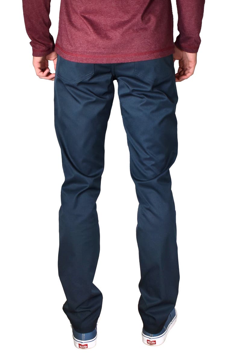 Soft Stretch Twill Pants, Alternate, color, NAVY