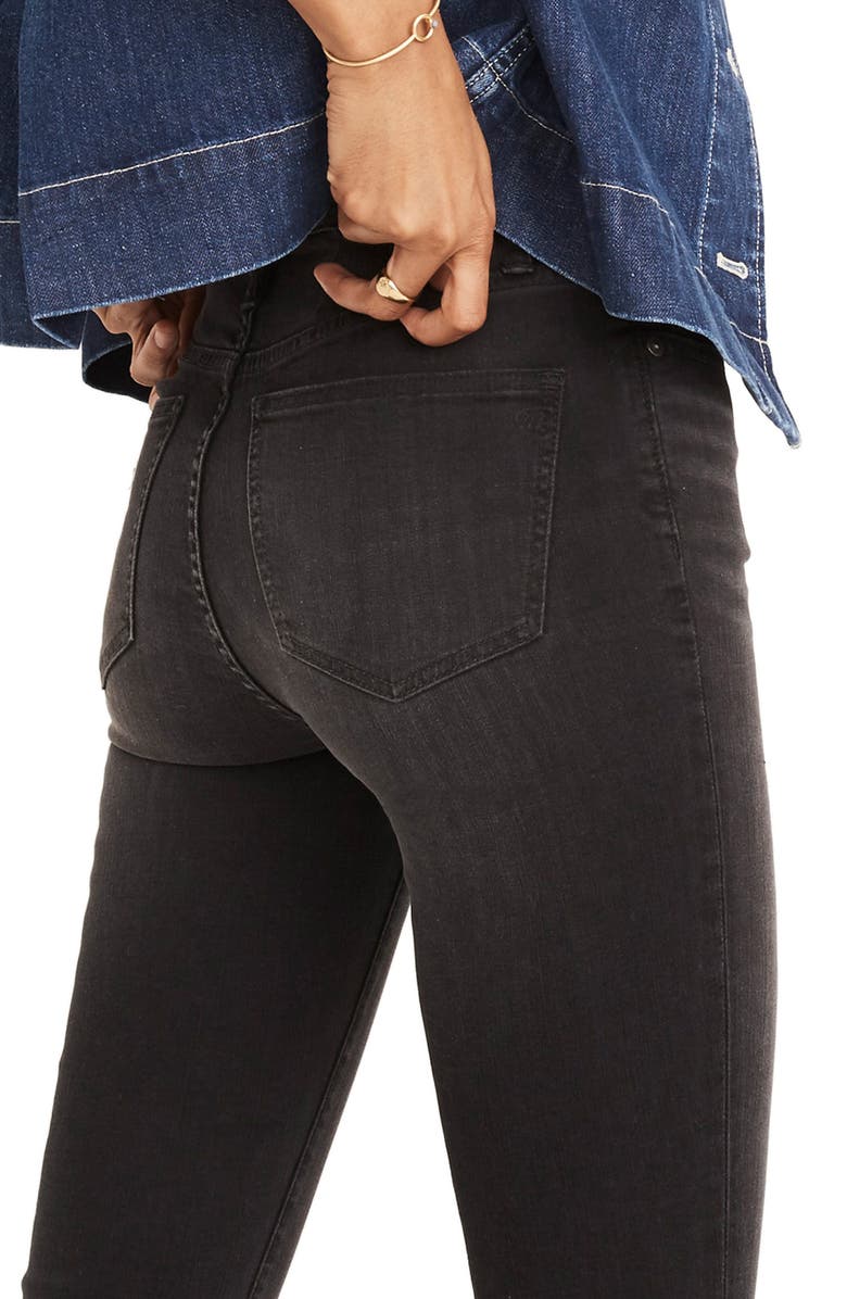 Madewell Cali Chewed Hem Demi Bootcut Jeans, Alternate, color, 