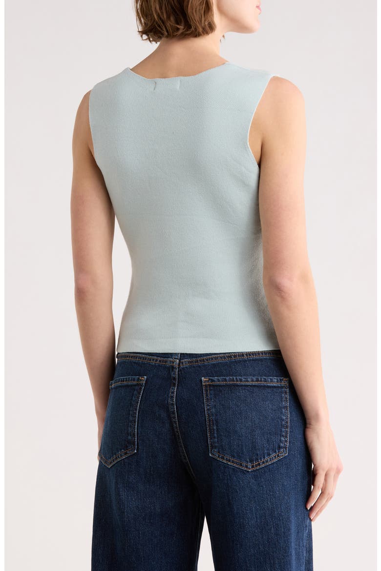Button-Up Vest, Alternate, color, SAGE