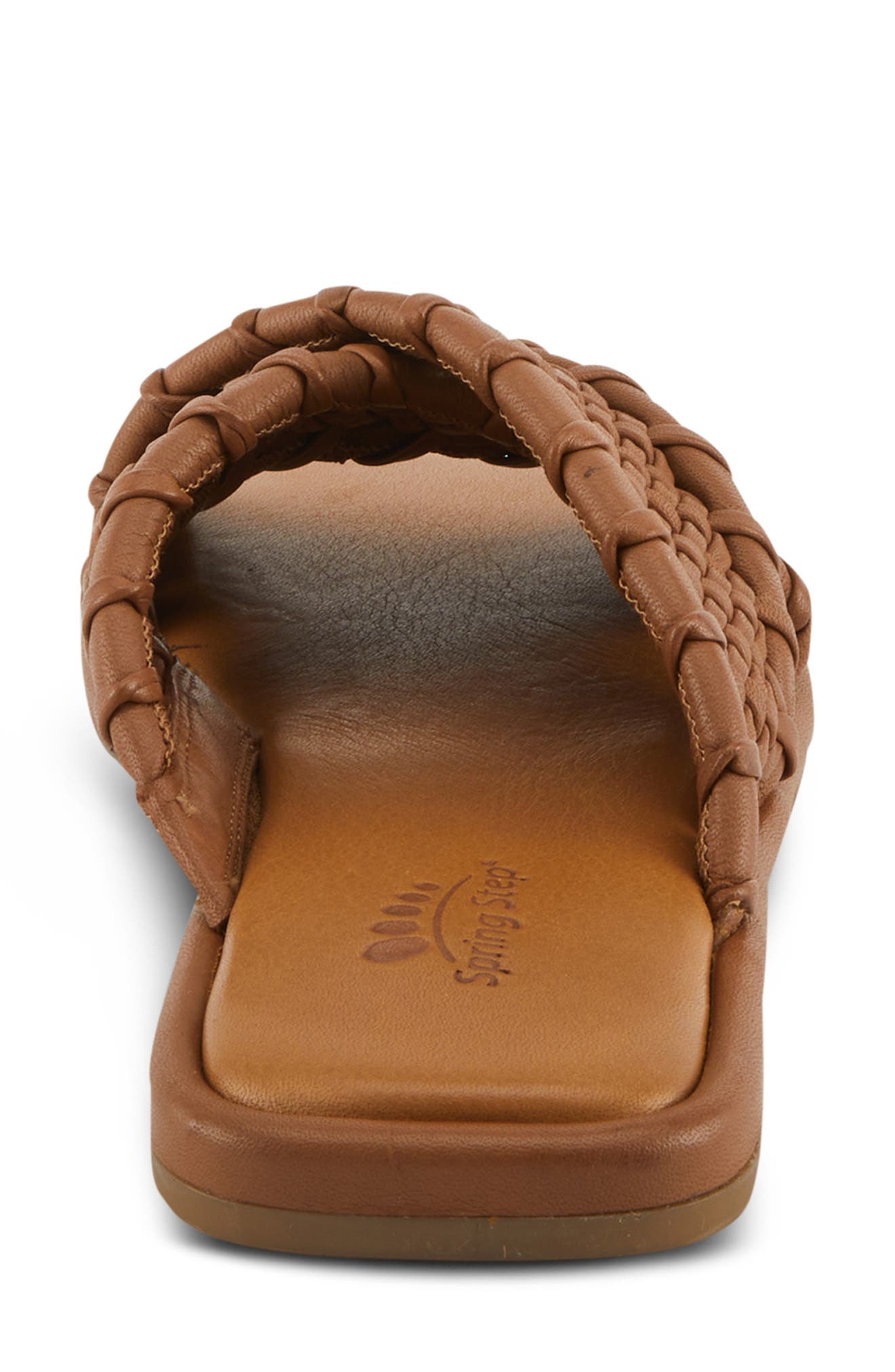 Spring Step Montauk Slide Sandal, Alternate, color, Brown