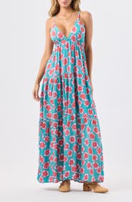 Tiare Hawaii Micah Floral Maxi Dress