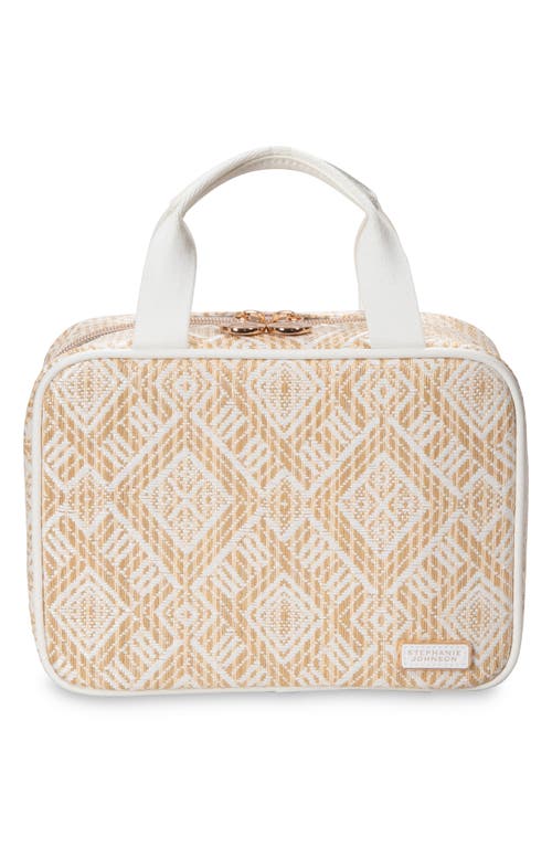 Stephanie Johnson Paros Coconut ml Traveler Cosmetics Case In White