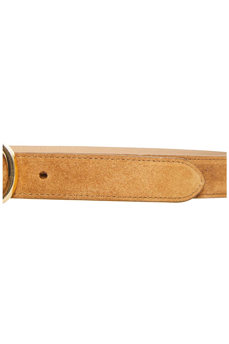 Loop Suede Belt, Alternate, color, HAZELWOOD