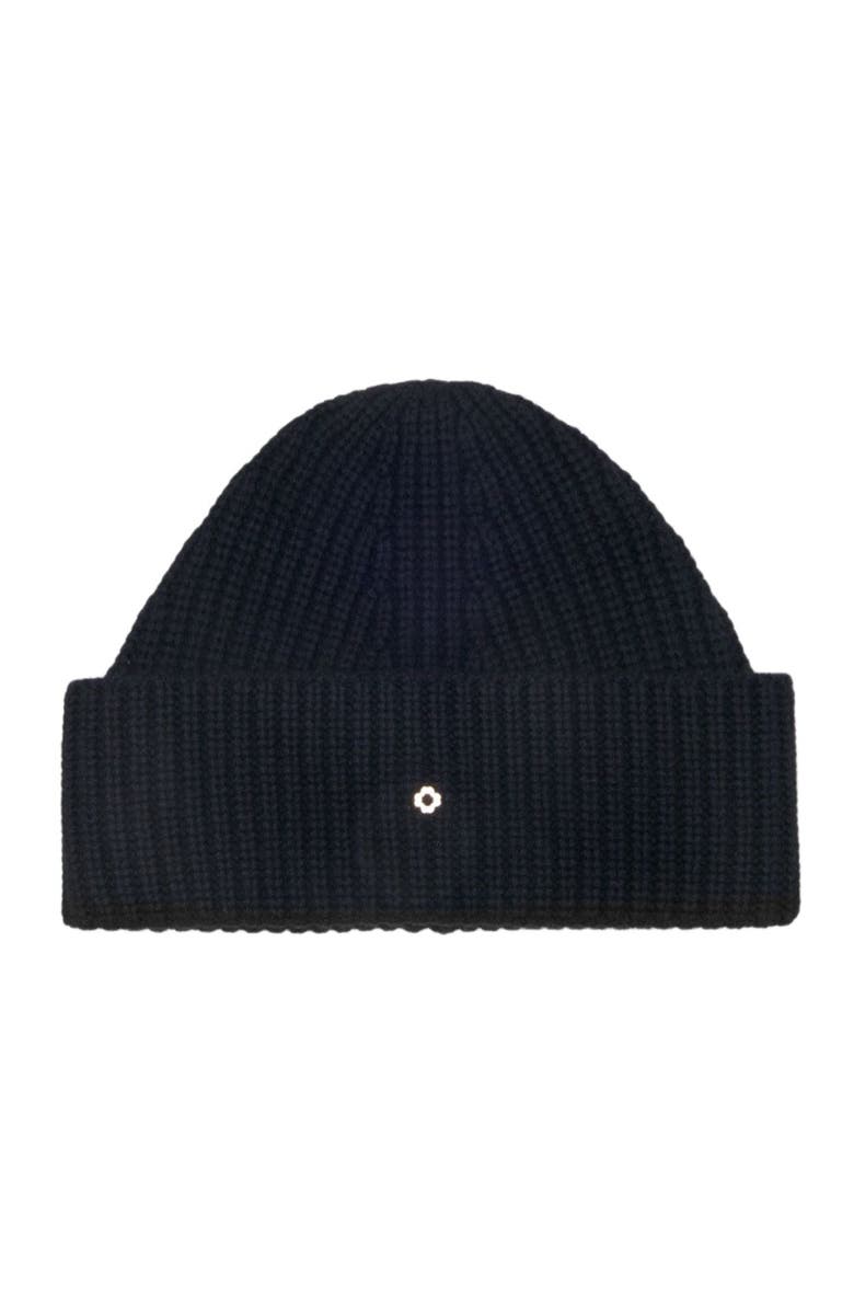 maje Wool and cashmere beanie, Main, color, Black