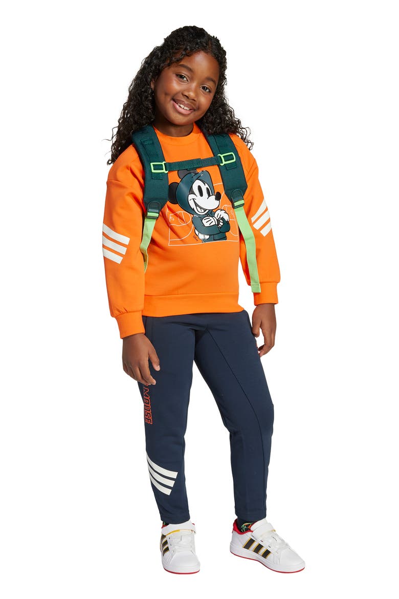 Kids' x Disney Mickey Mouse Sweatshirt, Alternate, color, SEIMOR/OWH