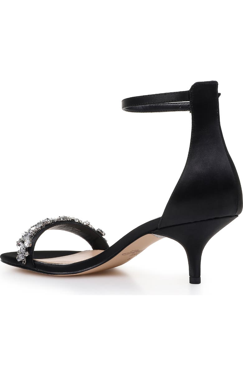 Jewel Badgley Mischka Dash Embellished Halo Strap Sandal, Alternate, color,