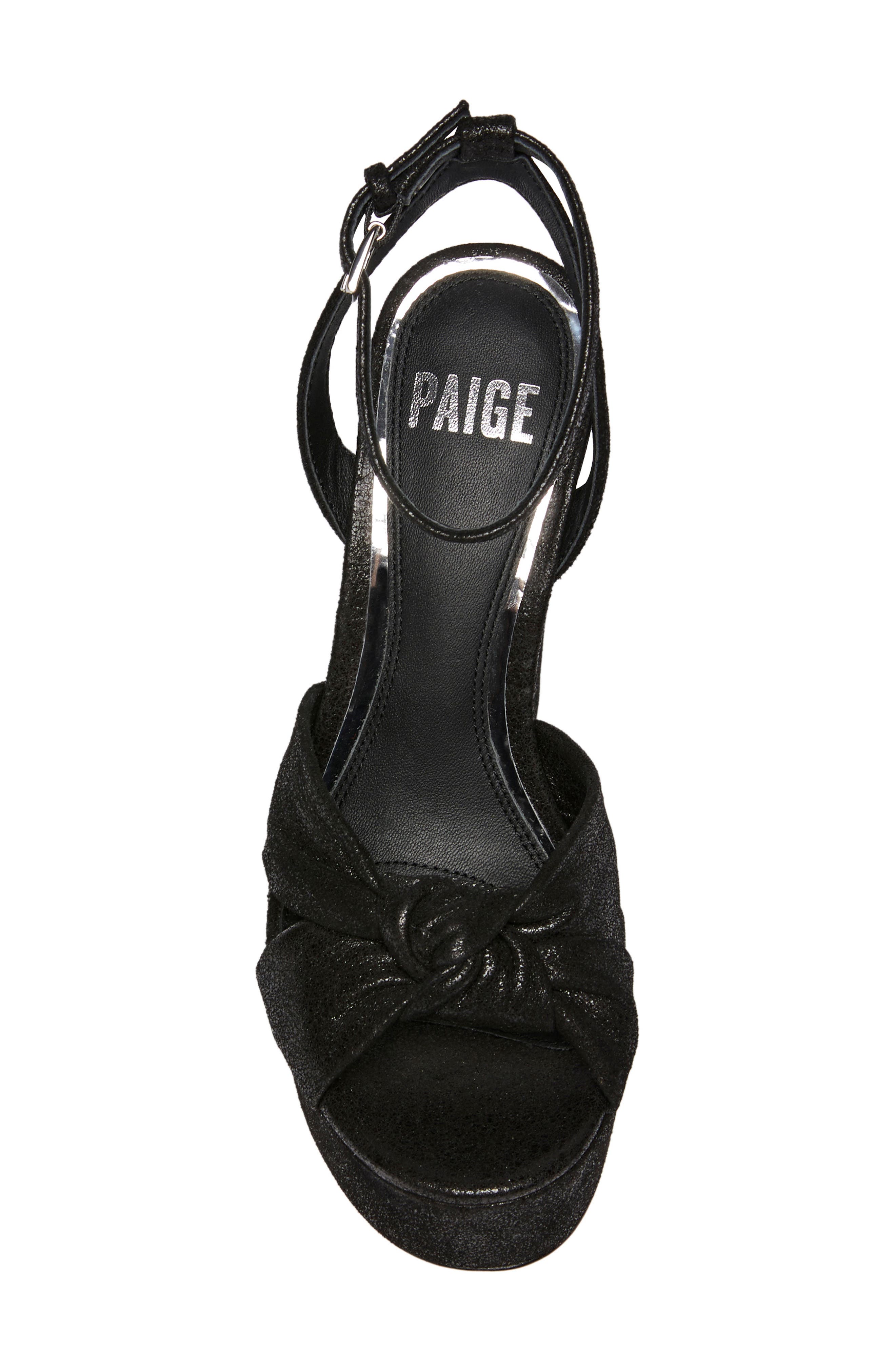 PAIGE Carter Ankle Strap Peep Toe Platform Sandal, Alternate, color, 