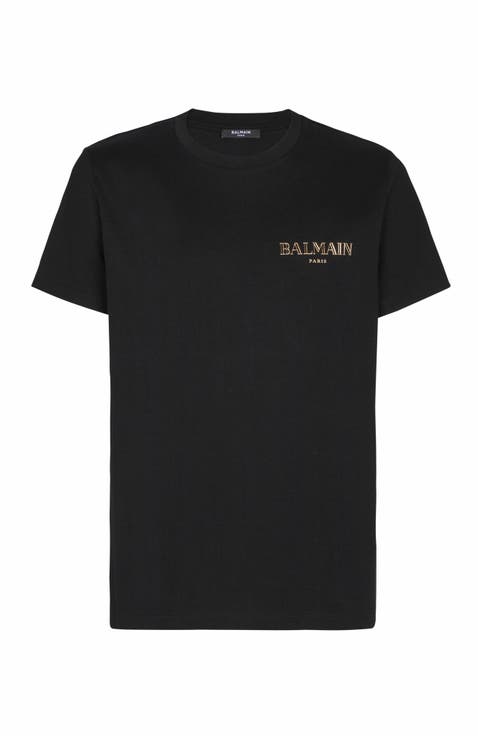 送料関税込【BALMAIN】ラウンドネック半袖Tシャツ Men's Balmain Clothing | Nordstrom