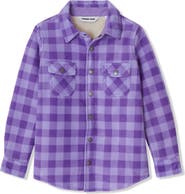 Lands' End Kids Flannel Shacket