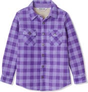 Lands' End Kids Flannel Shacket