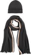 BOSS Henzo Beanie 
Scarf Set