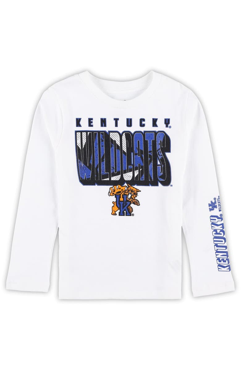 Outerstuff Preschool Kentucky Wildcats In the Mix T-Shirt Combo Set, Alternate, color, 