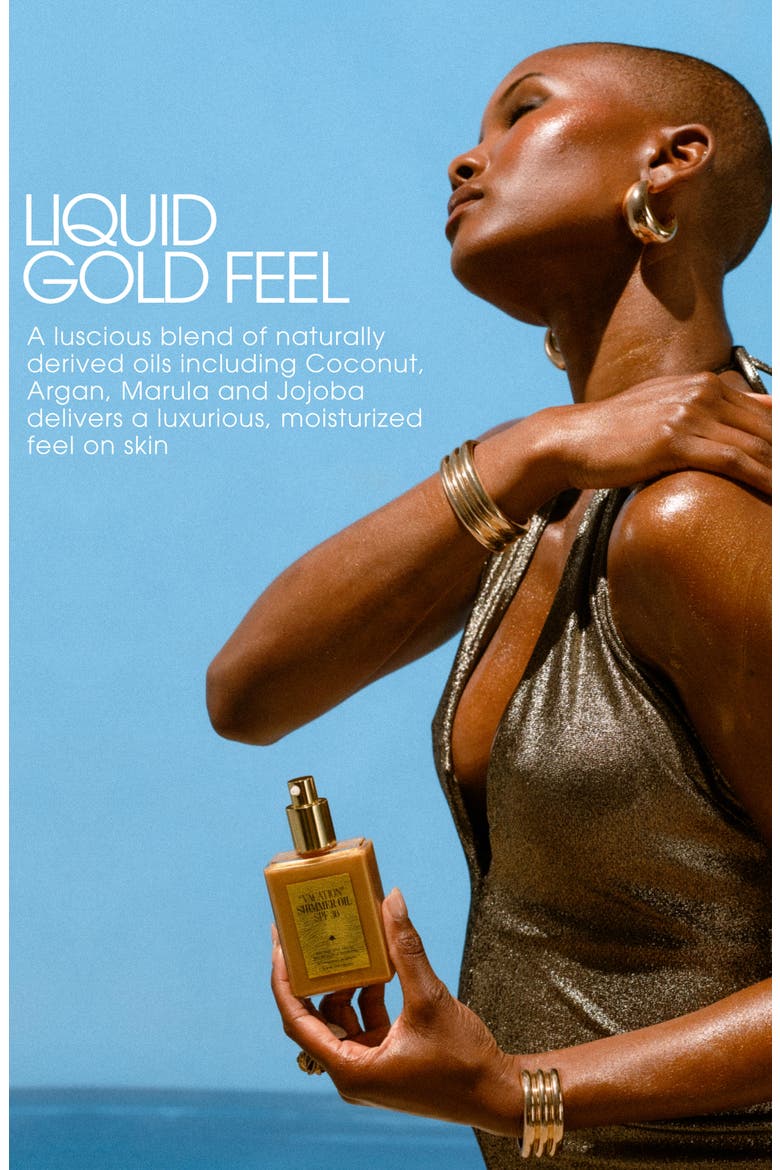 Shimmer Oil SPF 30 Sunscreen, Alternate, color, NO COLOR