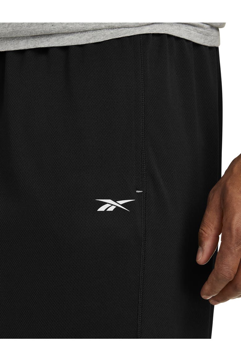 Big & Tall Performance Mesh Open-Hem Pants, Alternate, color, BLACK