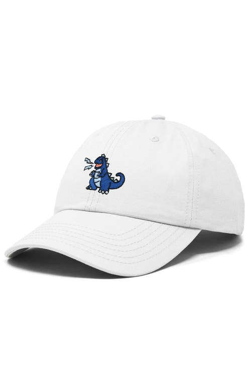 Dalix Big Lizard Cap In White