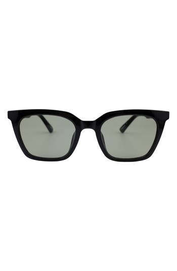 Otra Bree 54mm Square Sunglasses In Brown