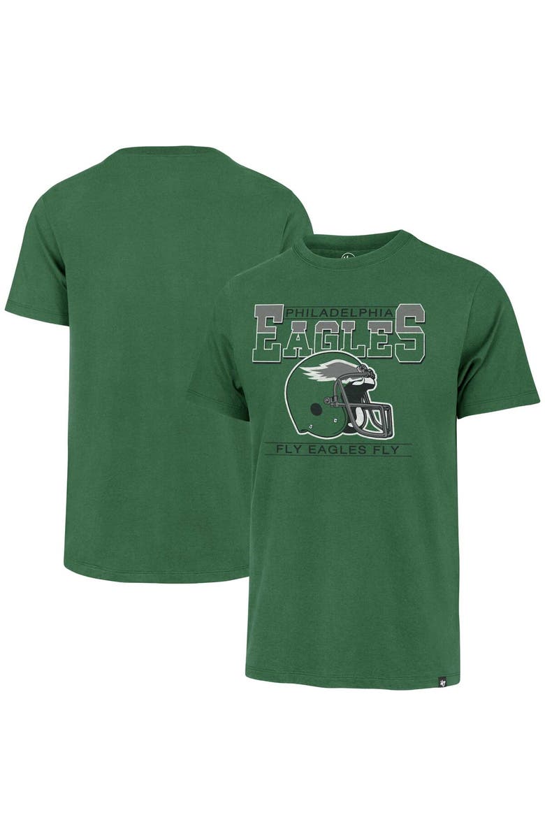 '47 Men's '47 Kelly Green Philadelphia Eagles Time Lock Franklin T-Shirt, Alternate, color, 