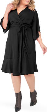 Standards & Practices Wrap Dress