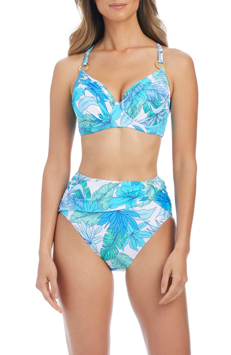 BLEU by Rod Beattie Underwire Bikini Top, Alternate, color, Cool