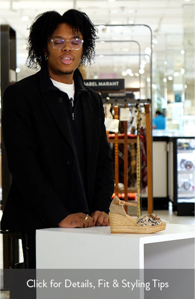 Lia Espadrille Ankle Strap Sandal, sales video thumbnail