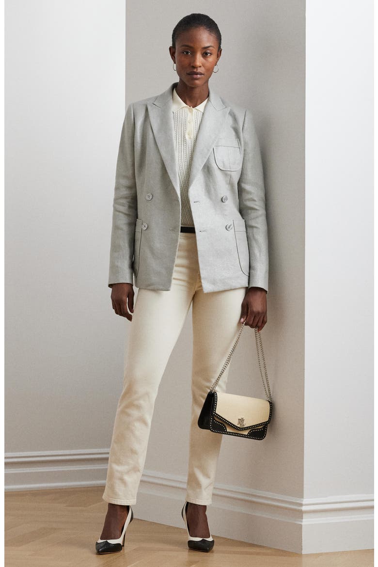 Pointelle Polo, Alternate, color, MASCARPONE CREAM
