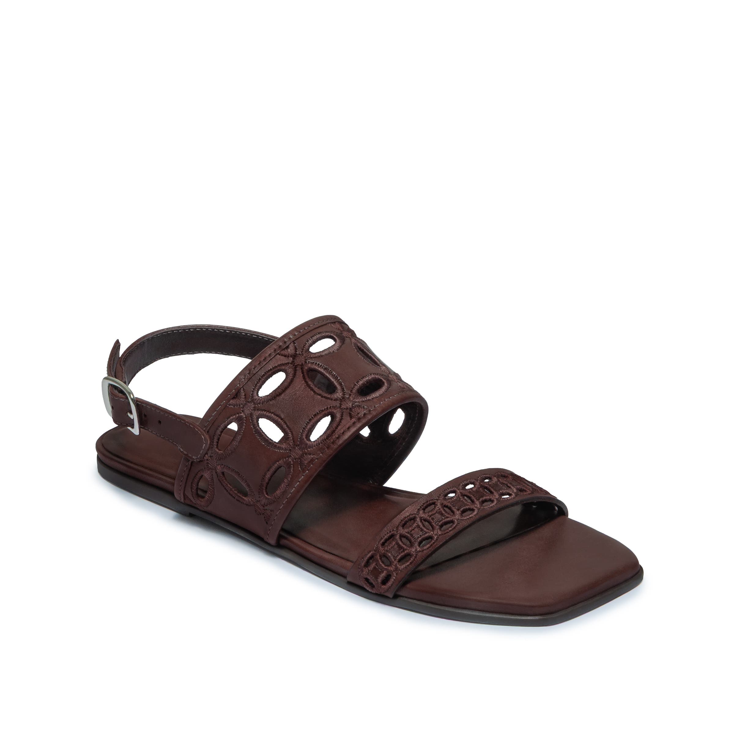 Orla Slingback Sandal, Alternate, color, DARK CHOCOLATE