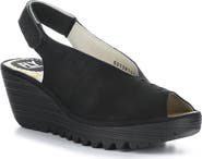 Fly London Yeay Peep Toe Sandal