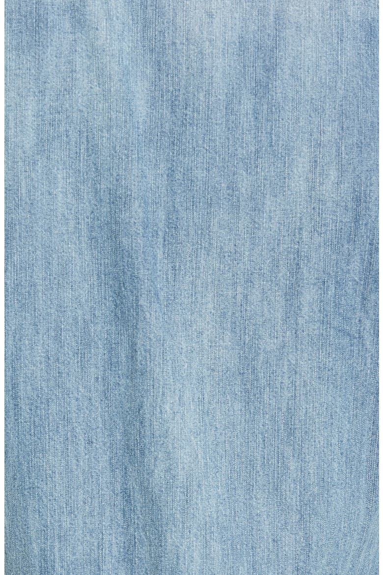 Treasure&Bond Button Down Denim Shirt, Alternate, color, MEDIUM BLUEWASH