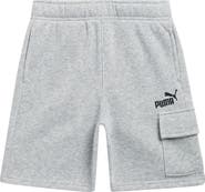 PUMA Kids' Fleece Cargo Shorts
