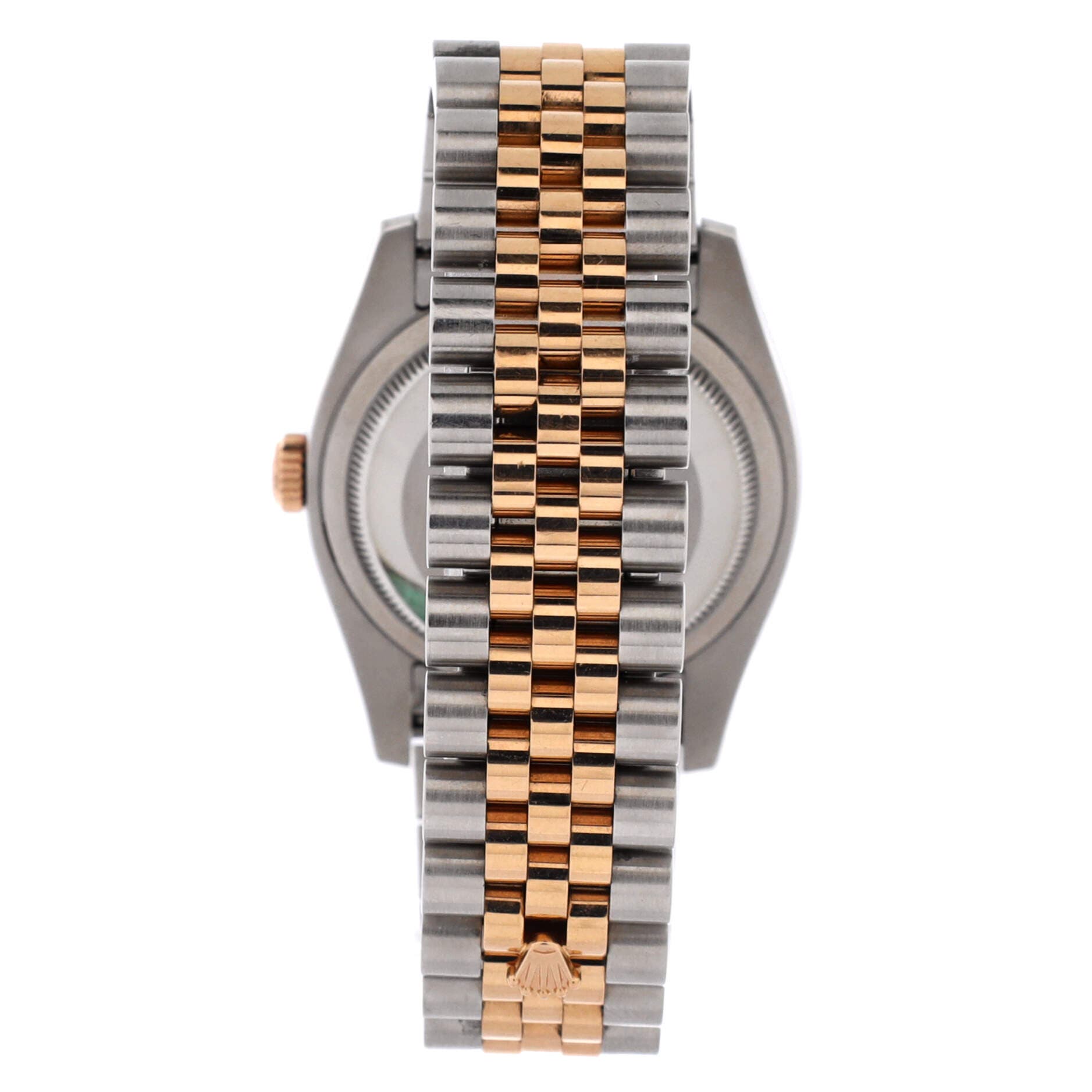 Oyster Perpetual Datejust Automatic Watch Stainless Steel and Rose Gold 36, Alternate, color, Metallic Gold
