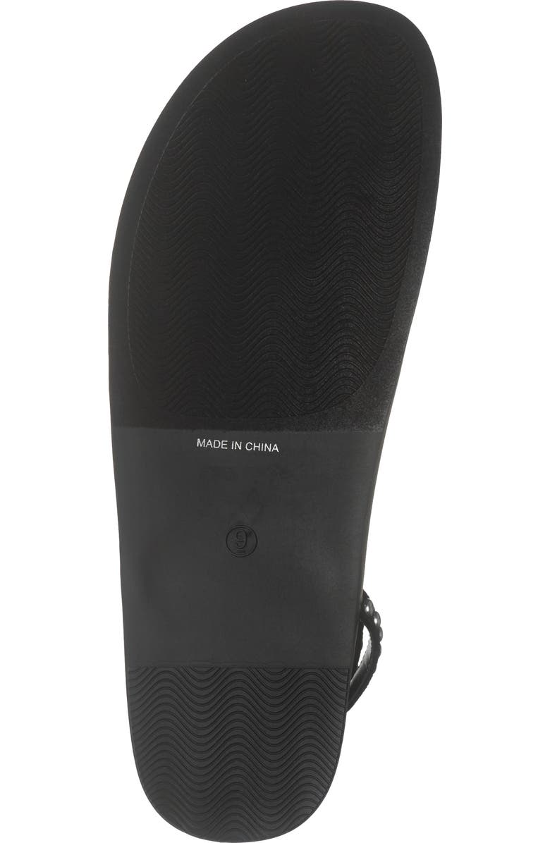 Abound Roux Studded Sandal, Alternate, color, Black Mist
