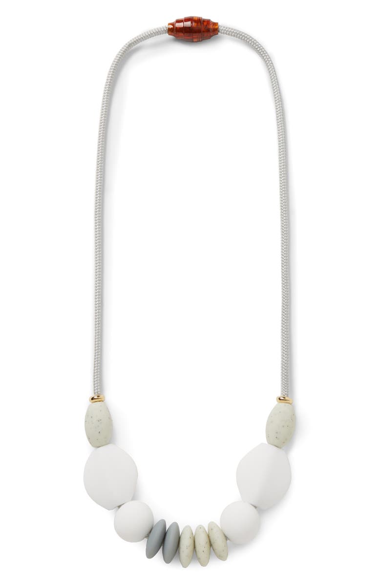 January Moon Moonlight Signature Teething Necklace, Main, color, 