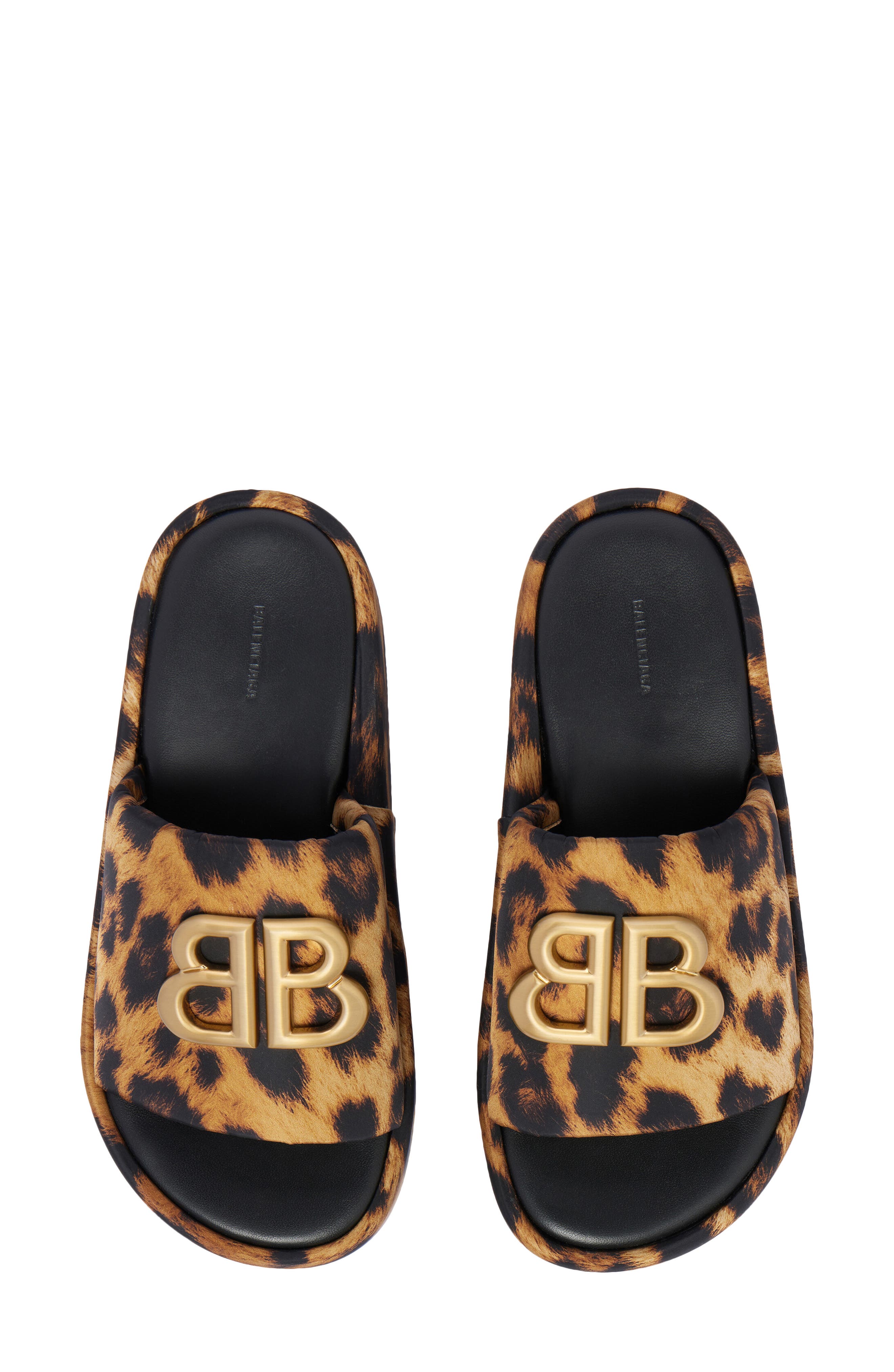 Balenciaga Rise Platform Slide Sandal, Alternate, color, 