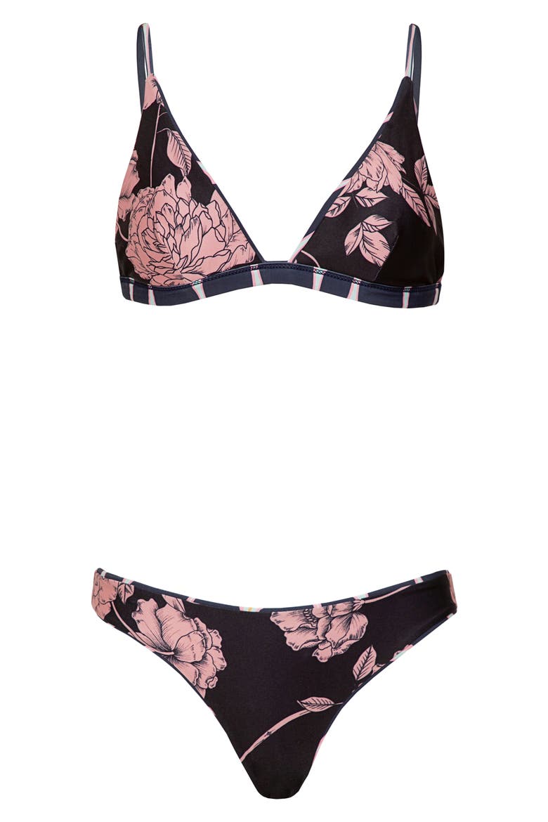 Ivy Reversible Bikini Top, Alternate, color, BLACK