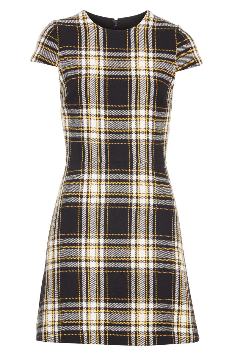 Alice + Olivia Malin Cap Sleeve Sheath Dress, Alternate, color,