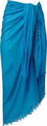 WeWoreWhat Raw Edge Maxi Sarong