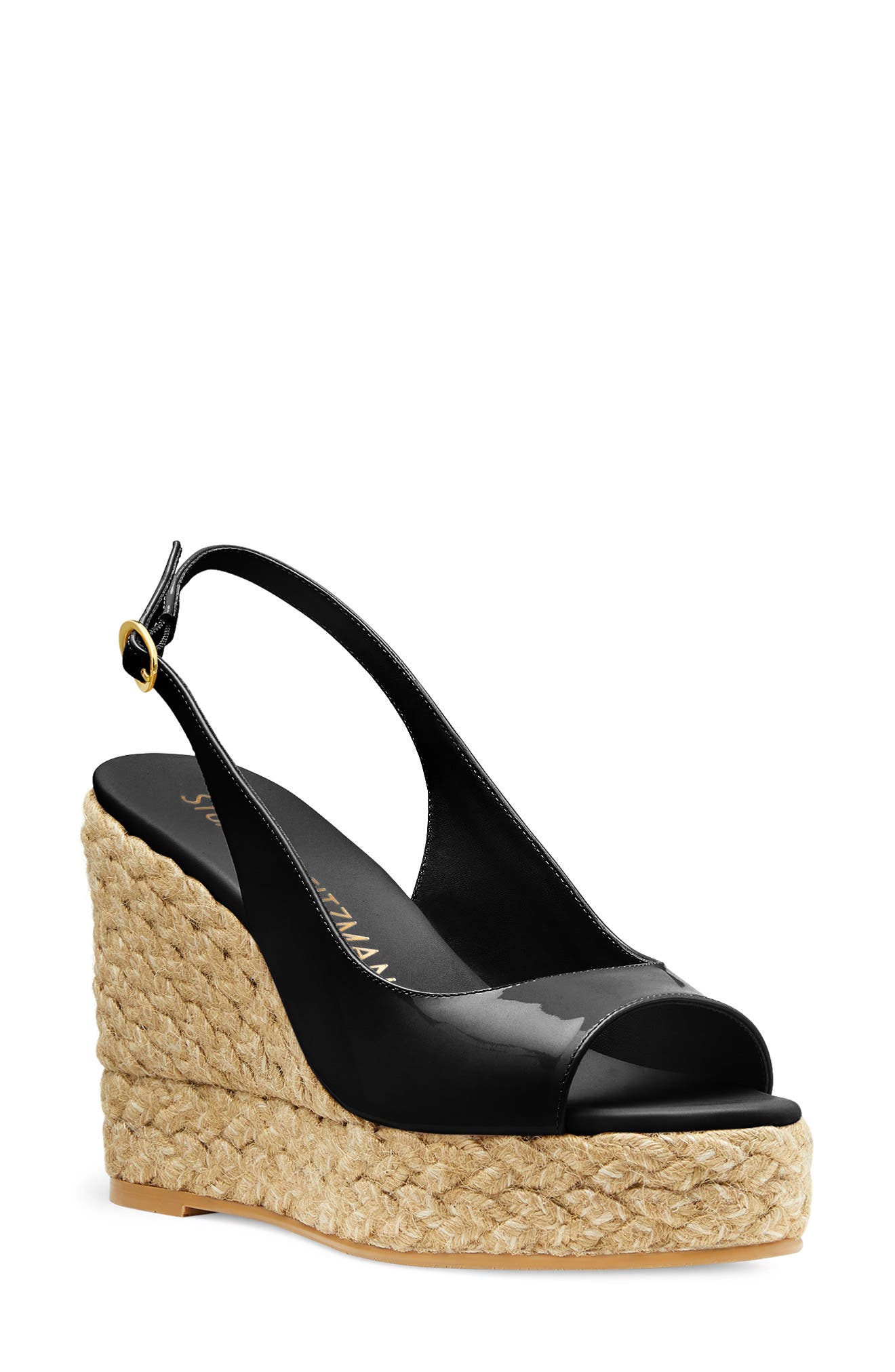 Stuart Weitzman Island Espadrille Wedge Sandal, Main, color, 
