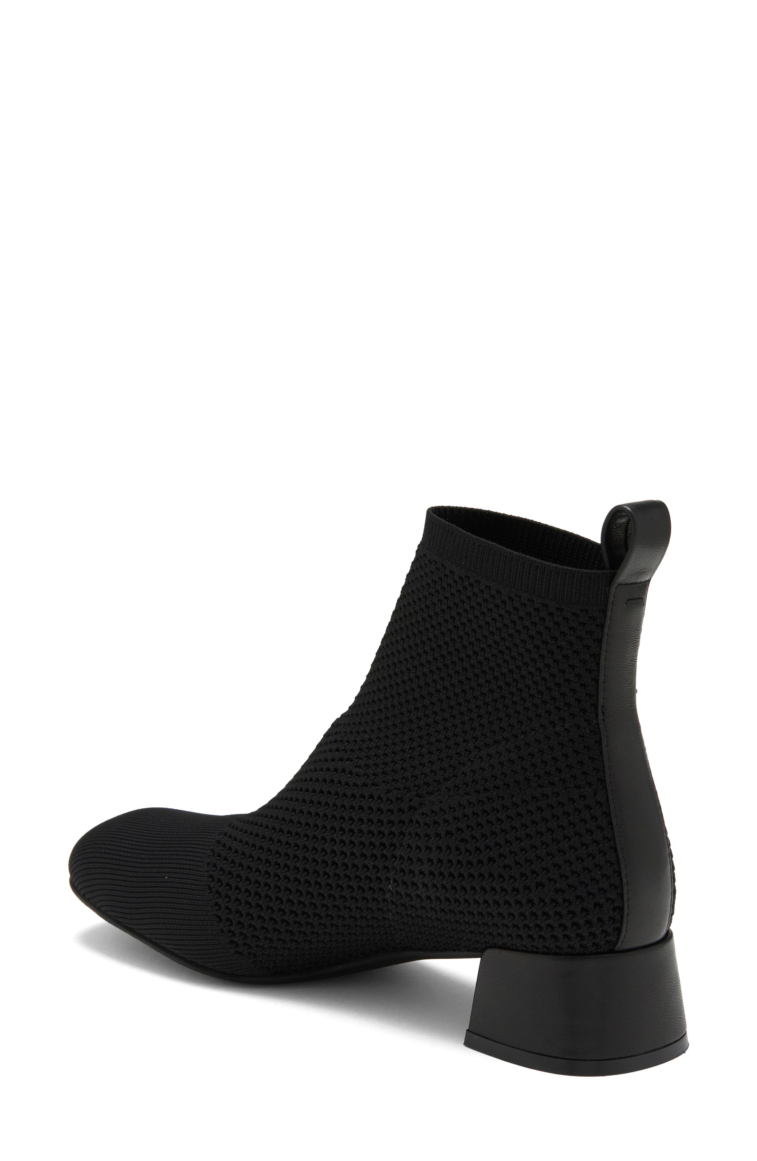 Context Ankle Bootie, Alternate, color, BLACK KNIT