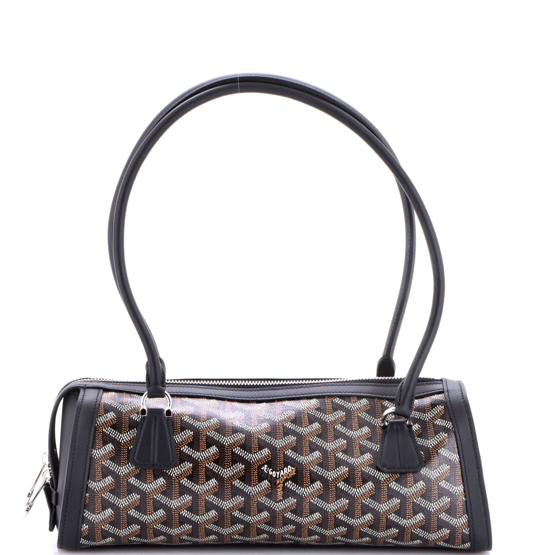 Bonbonniere Bag Coated Canvas, Main, color, Black